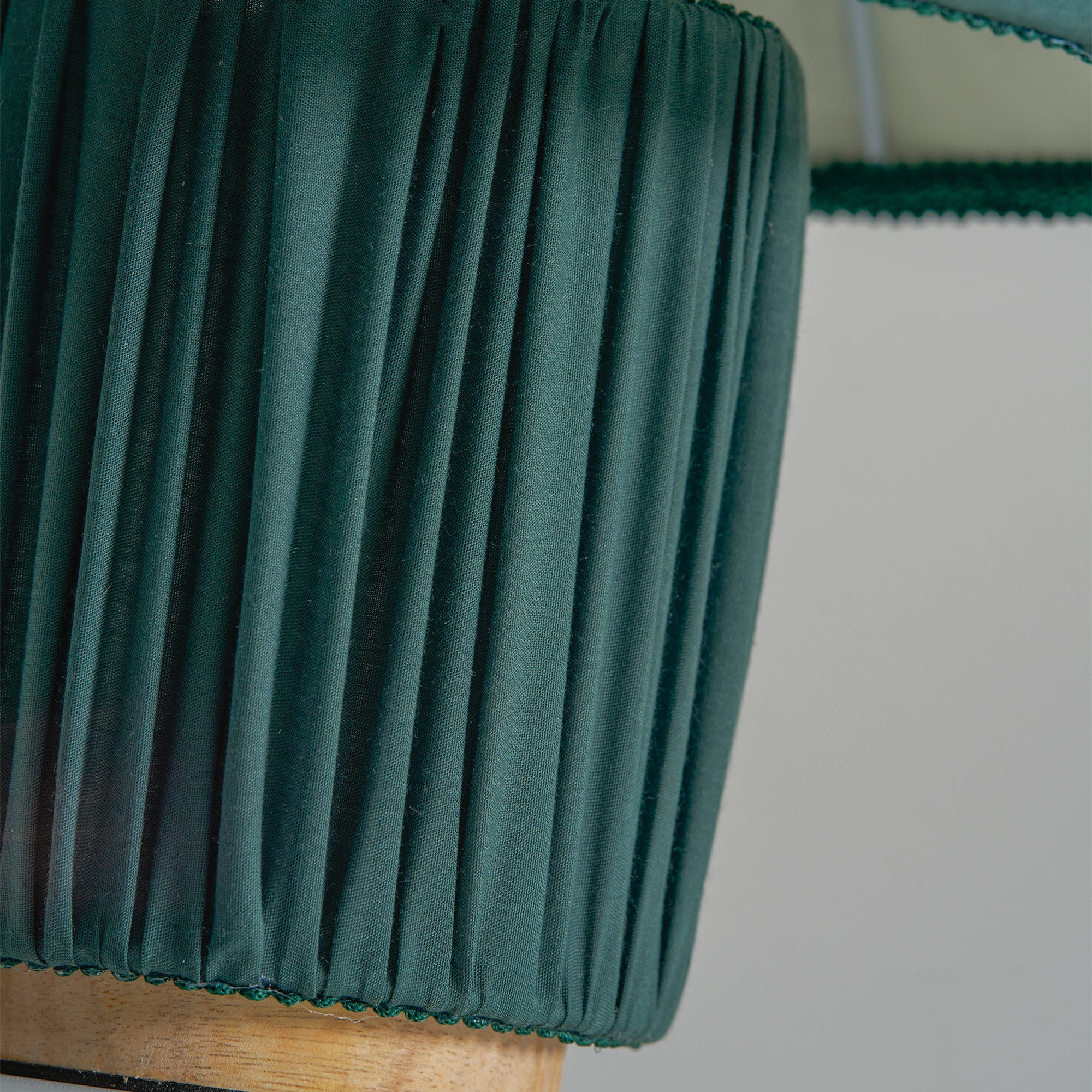Bohemian Fabric Table Lamp With Warm White Glow — Harbor Light Co.