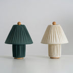 Bohemian Fabric Table Lamp With Warm White Glow — Harbor Light Co.