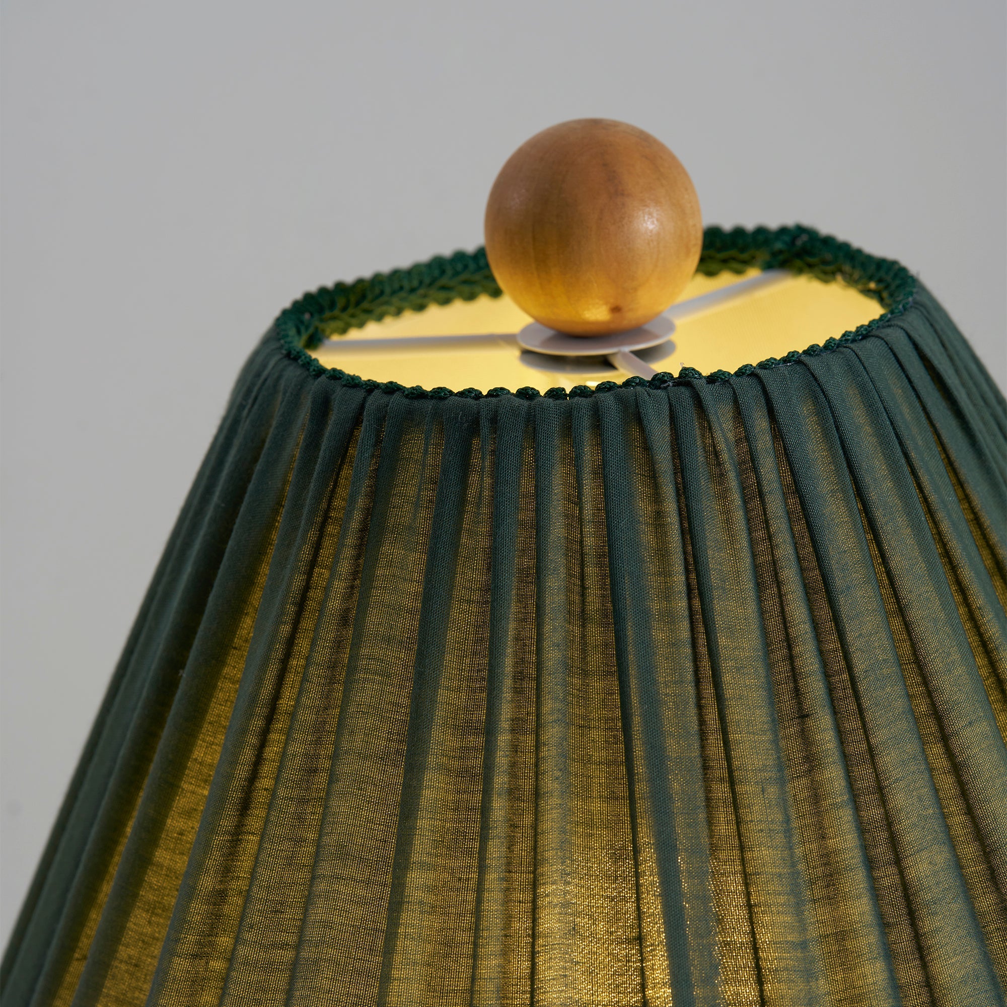 Bohemian Fabric Table Lamp With Warm White Glow — Harbor Light Co.