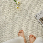 Absorbent Door Mat Quick-Drying Washable Entryway Rug Stain-Resistant Indoor Doormat with Geometric Pattern for Front Door Hallway and Patio