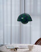Aluminum Dome Pendant Light with E27 Socket | Dimmable Hanging Lamp