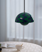 Aluminum Dome Pendant Light with E27 Socket | Dimmable Hanging Lamp