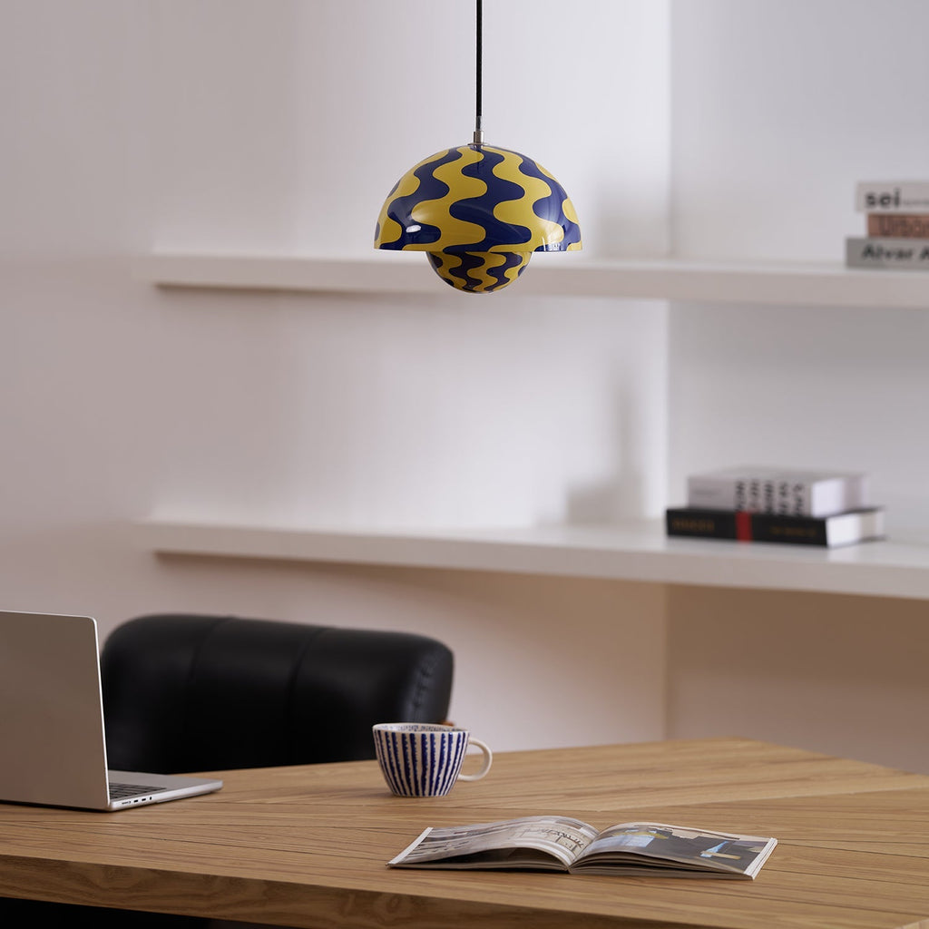 Aluminum Dome Pendant Light with E27 Socket | Dimmable Hanging Lamp