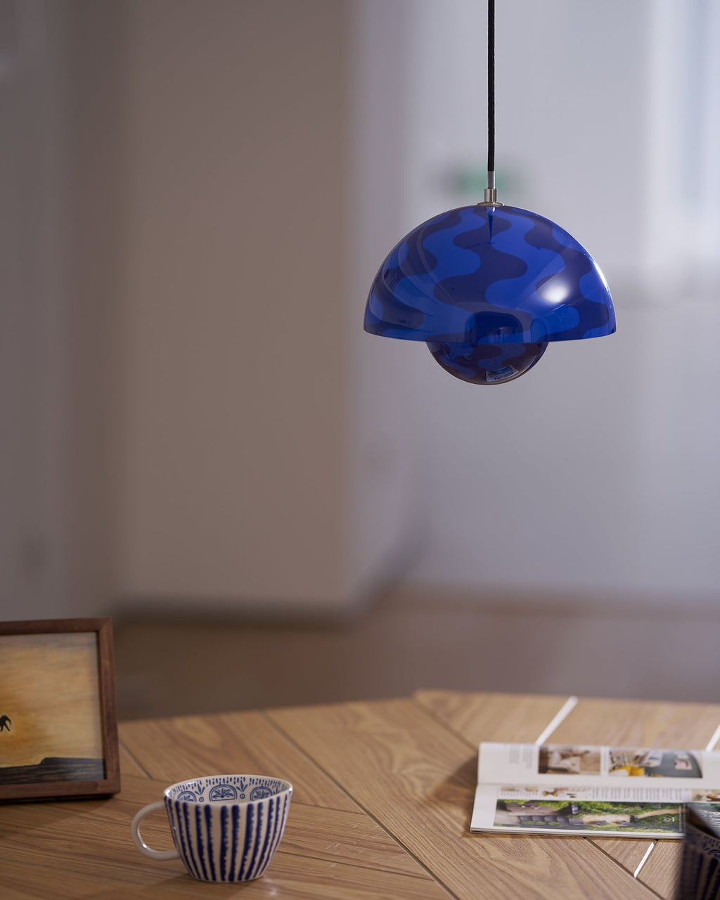 Aluminum Dome Pendant Light with E27 Socket | Dimmable Hanging Lamp