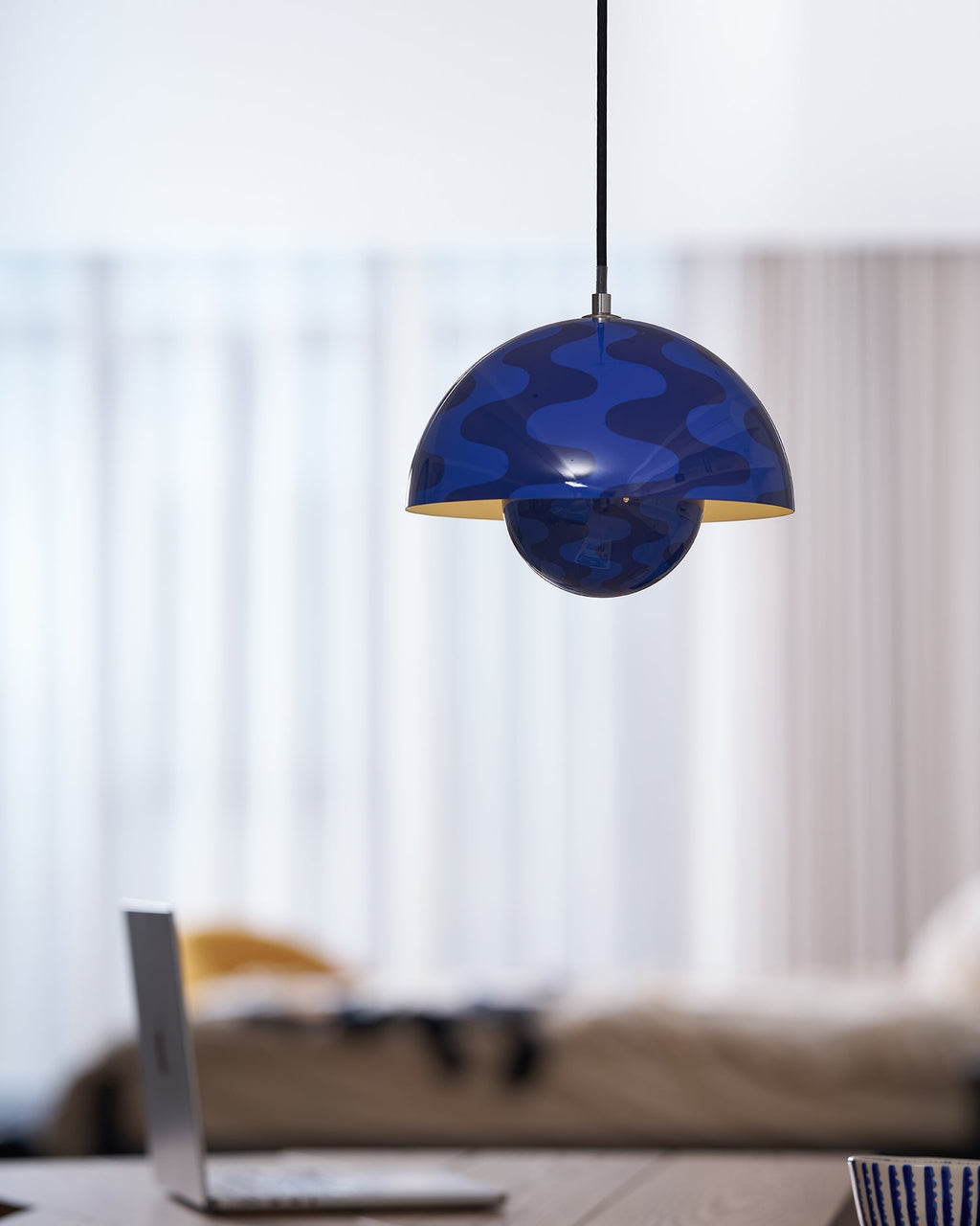 Aluminum Dome Pendant Light with E27 Socket | Dimmable Hanging Lamp