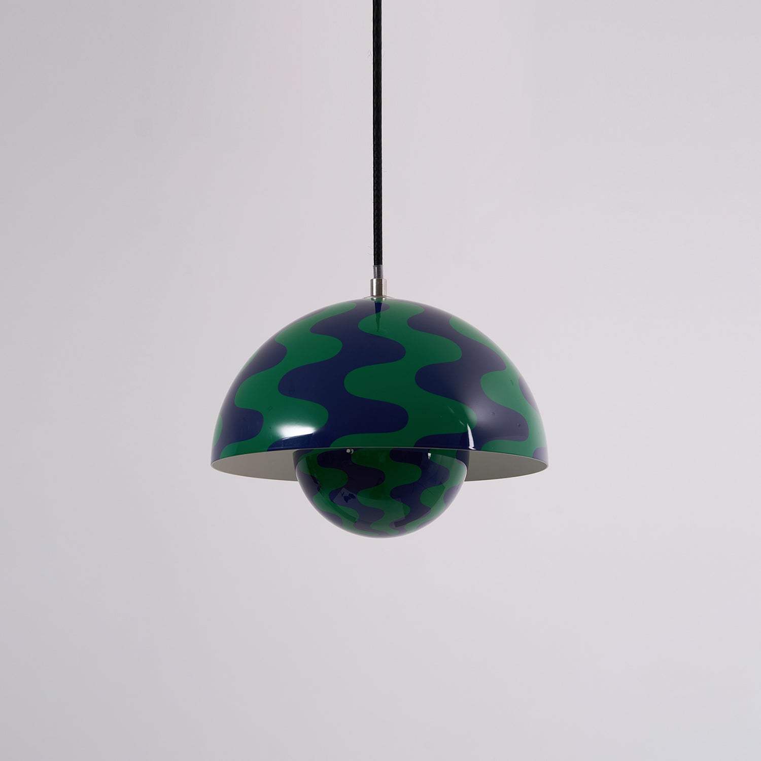 Aluminum Dome Pendant Light with E27 Socket | Dimmable Hanging Lamp