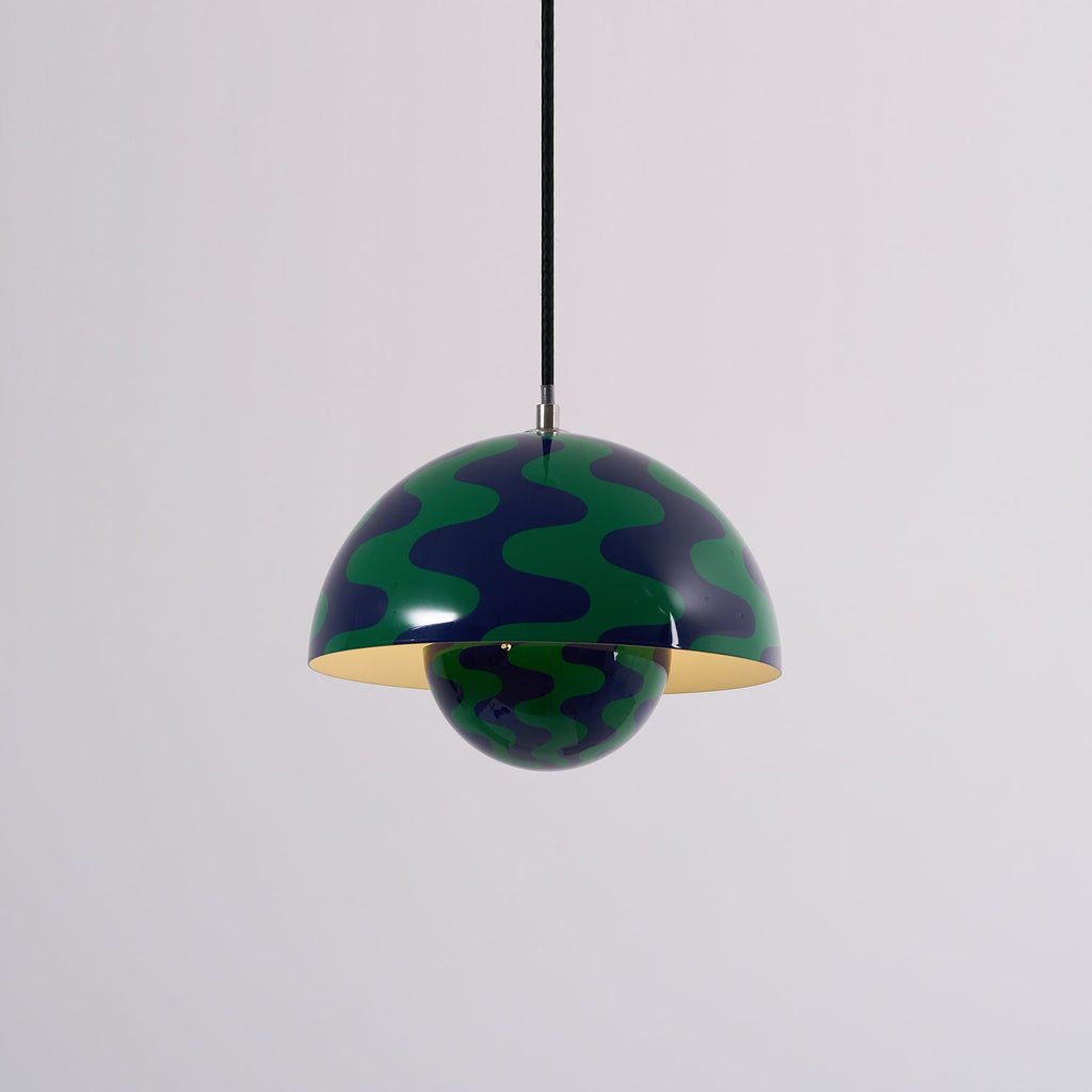 Aluminum Dome Pendant Light with E27 Socket | Dimmable Hanging Lamp
