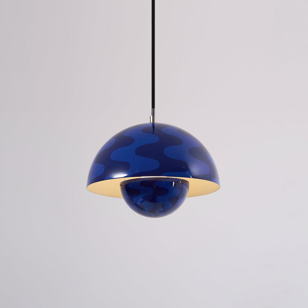 Aluminum Dome Pendant Light with E27 Socket | Dimmable Hanging Lamp