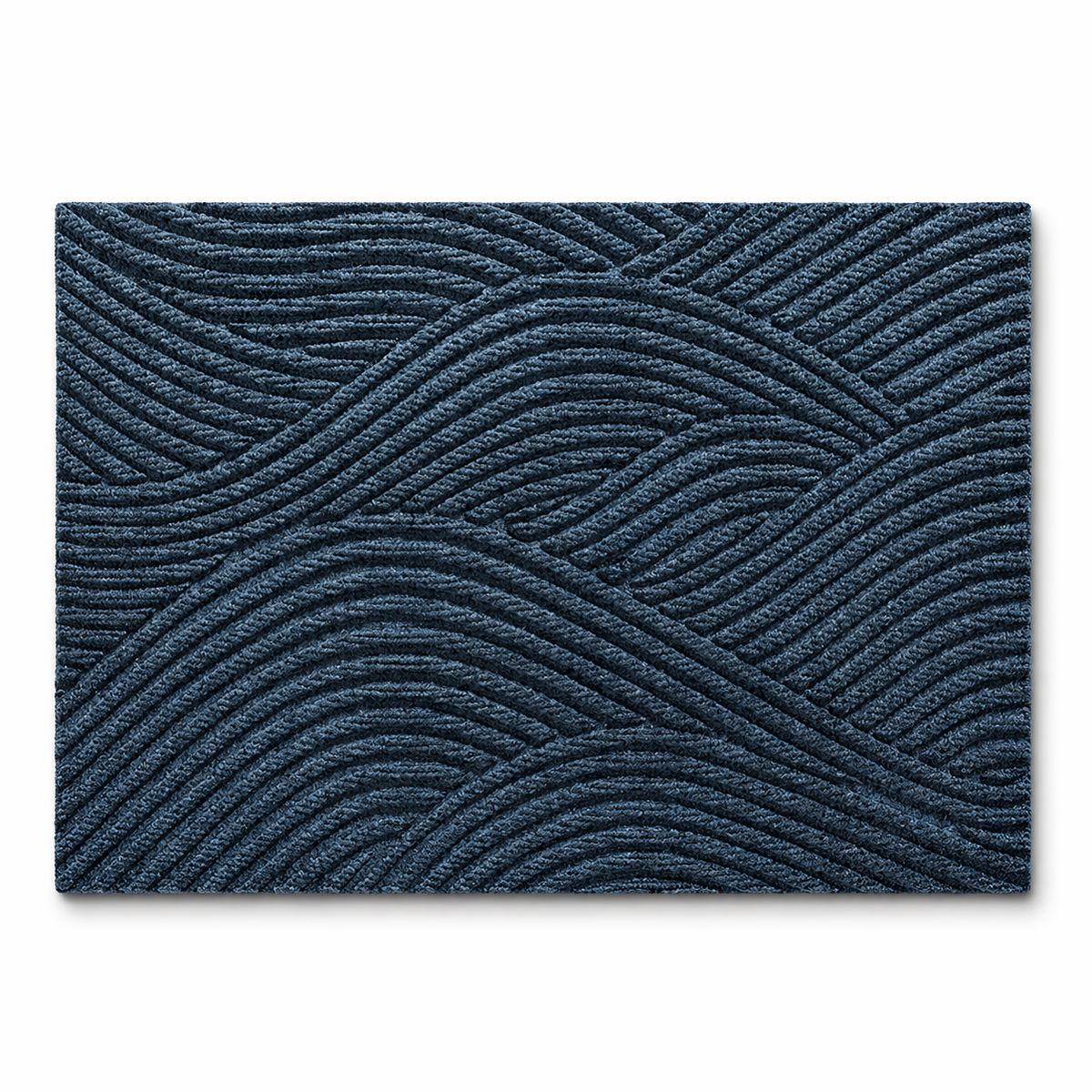 Non-Slip Door Mat Indoor Outdoor Polypropylene Entry Mat with Rubber Backing Dirt Trapping Modern Doormat for Front Door and Entryway