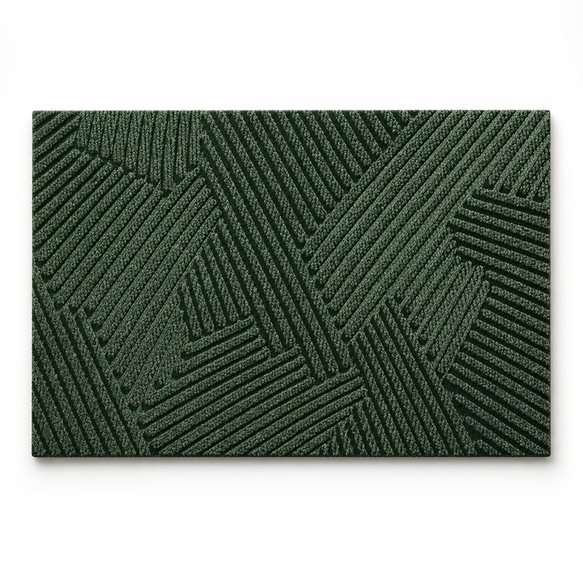 Non-Slip Door Mat Indoor Outdoor Polypropylene Entry Mat with Rubber Backing Dirt Trapping Modern Doormat for Front Door and Entryway