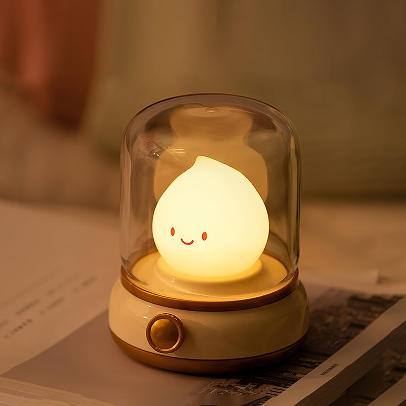 Dimmable LED Night Light Table Lamp with USB-C Charging