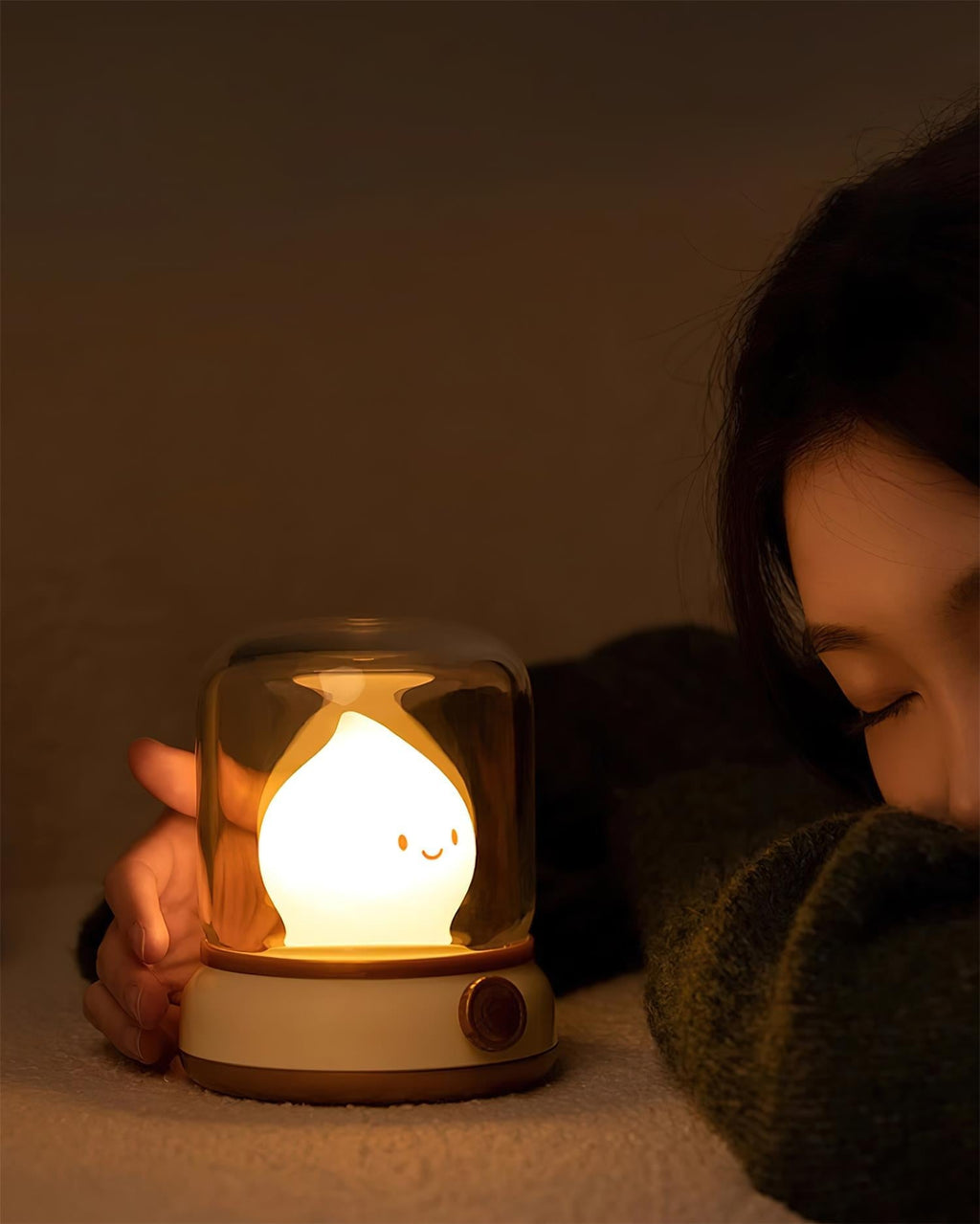 Dimmable LED Night Light Table Lamp with USB-C Charging