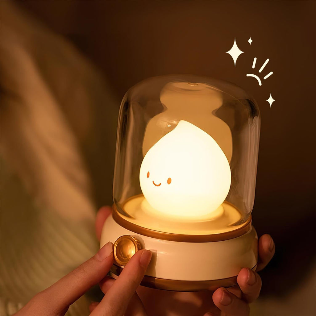 Dimmable LED Night Light Table Lamp with USB-C Charging
