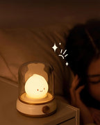 Dimmable LED Night Light Table Lamp with USB-C Charging