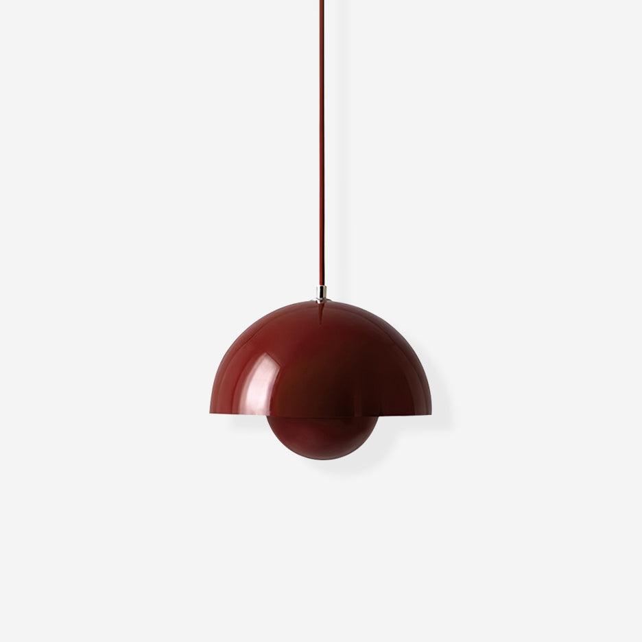 Aluminum Dome Pendant Light with E27 Socket | Dimmable Hanging Lamp