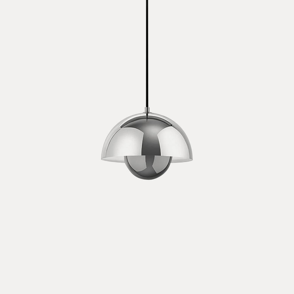 Aluminum Dome Pendant Light with E26 Socket | Dimmable Hanging Lamp