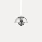 Aluminum Dome Pendant Light with E26 Socket | Dimmable Hanging Lamp
