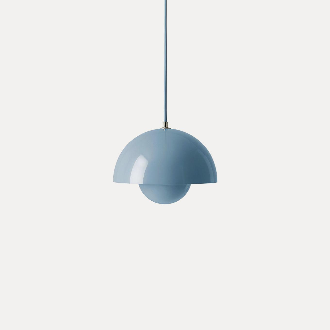 Aluminum Dome Pendant Light with E27 Socket | Dimmable Hanging Lamp