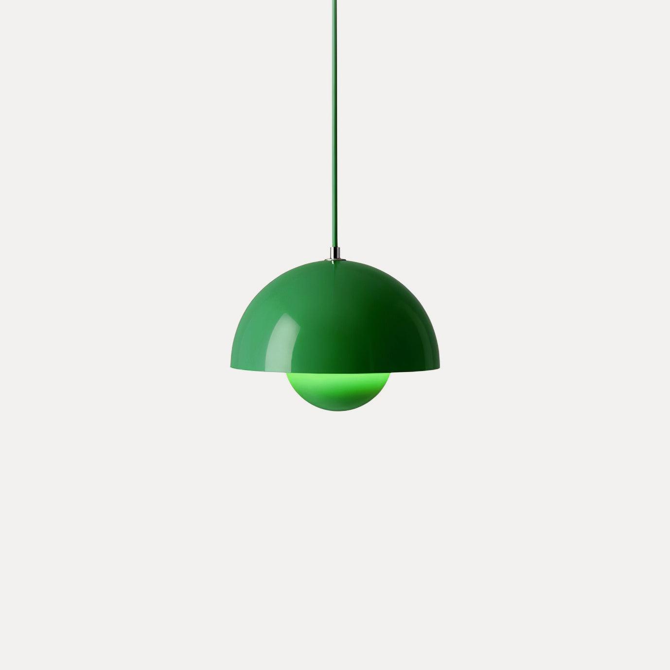 Aluminum Dome Pendant Light with E27 Socket | Dimmable Hanging Lamp