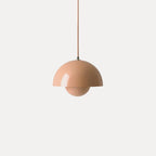 Aluminum Dome Pendant Light with E26 Socket | Dimmable Hanging Lamp