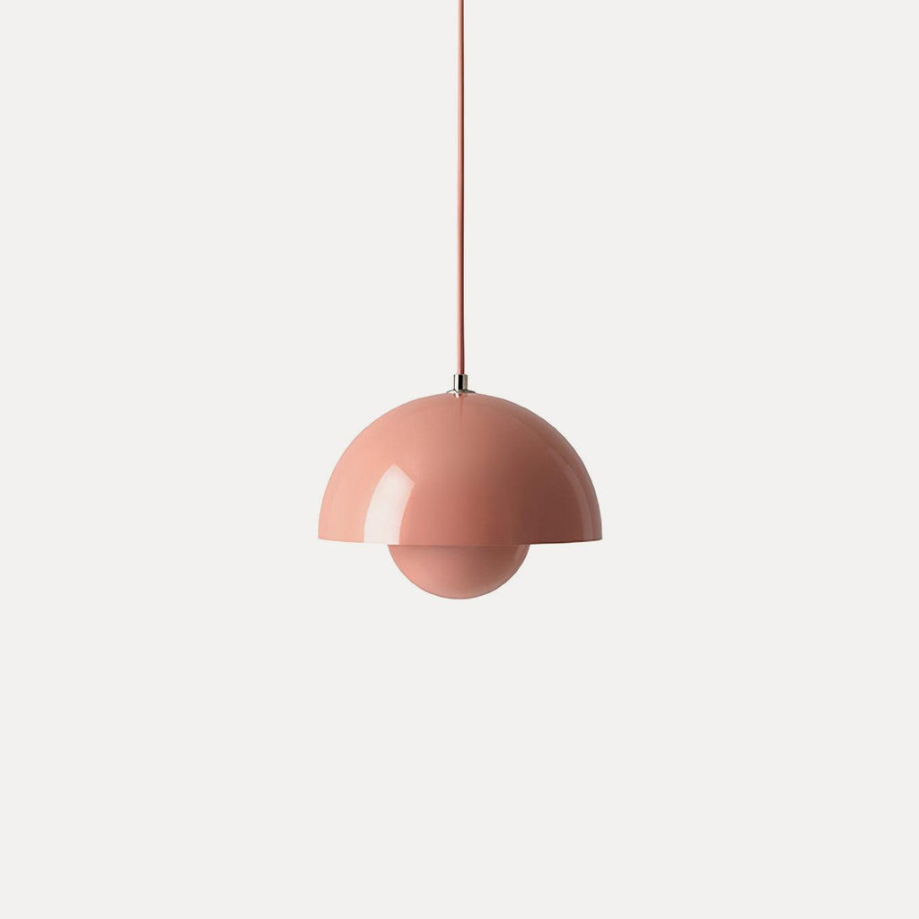 Aluminum Dome Pendant Light with E26 Socket | Dimmable Hanging Lamp