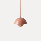 Aluminum Dome Pendant Light with E26 Socket | Dimmable Hanging Lamp