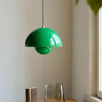 Aluminum Dome Pendant Light with E27 Socket | Dimmable Hanging Lamp