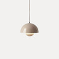 Aluminum Dome Pendant Light with E27 Socket | Dimmable Hanging Lamp