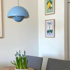 Aluminum Dome Pendant Light with E27 Socket | Dimmable Hanging Lamp