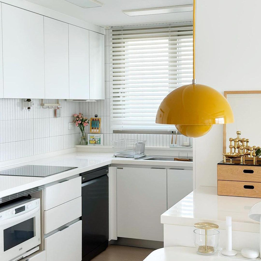 Aluminum Dome Pendant Light with E27 Socket | Dimmable Hanging Lamp