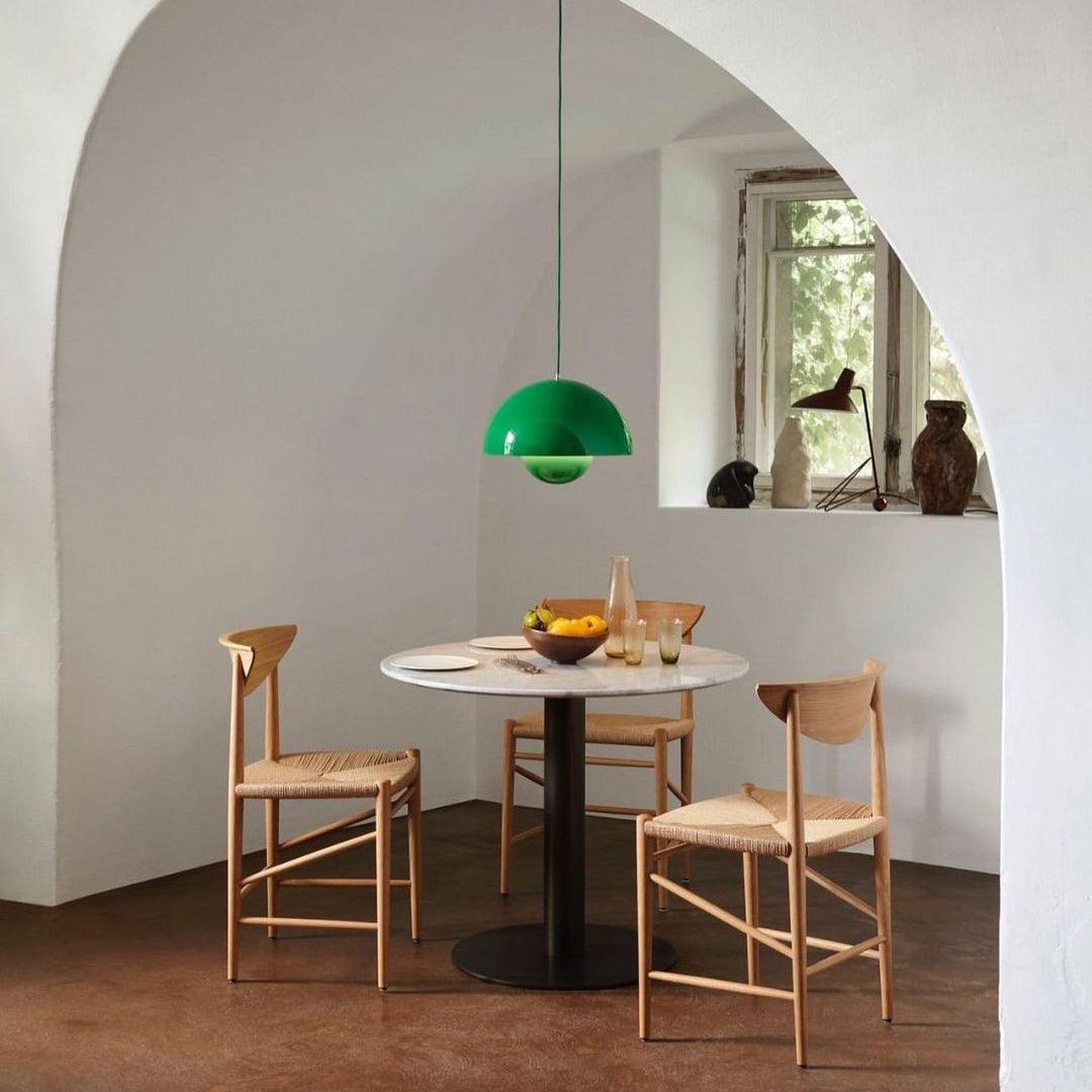 Aluminum Dome Pendant Light with E27 Socket | Dimmable Hanging Lamp