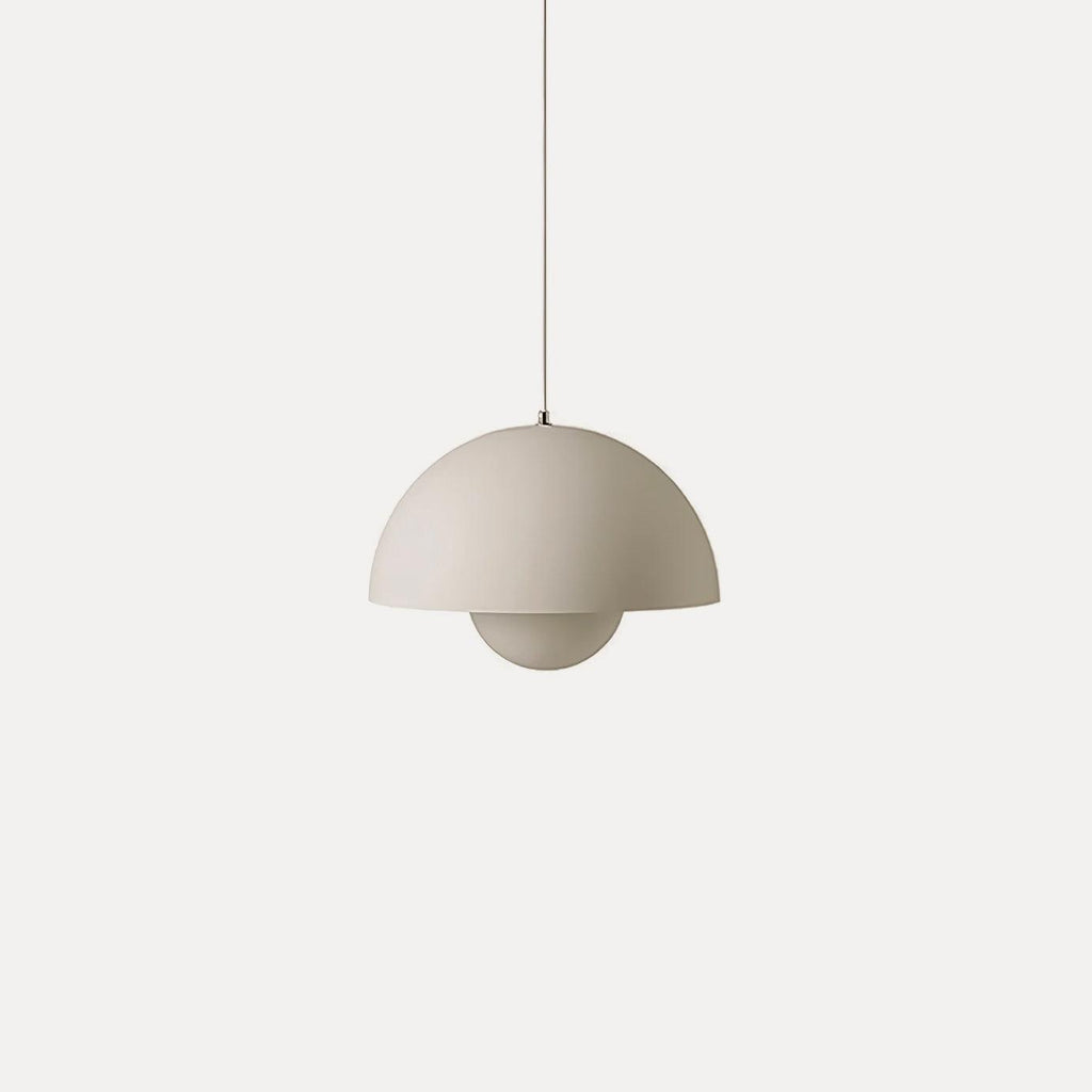Aluminum Dome Pendant Light with E26 Socket | Dimmable Hanging Lamp