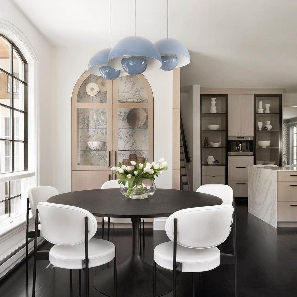 Aluminum Dome Pendant Light with E27 Socket | Dimmable Hanging Lamp