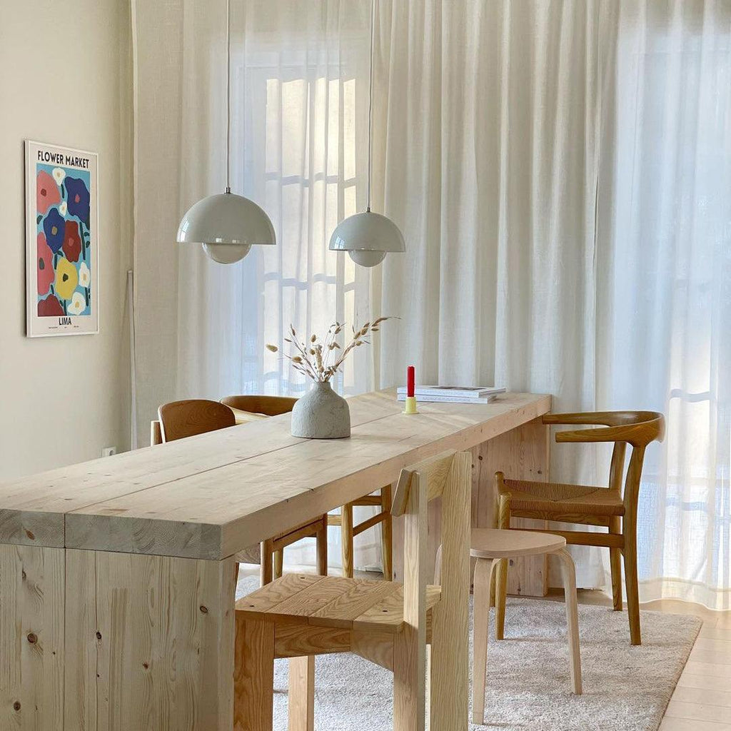 Aluminum Dome Pendant Light with E27 Socket | Dimmable Hanging Lamp