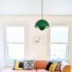 Aluminum Dome Pendant Light with E27 Socket | Dimmable Hanging Lamp