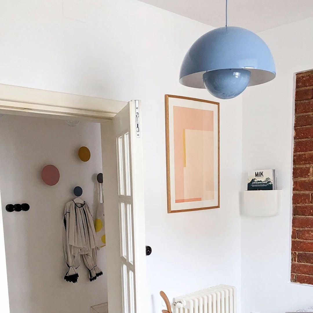 Aluminum Dome Pendant Light with E27 Socket | Dimmable Hanging Lamp