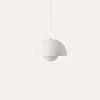 Aluminum Dome Pendant Light with E26 Socket | Dimmable Hanging Lamp