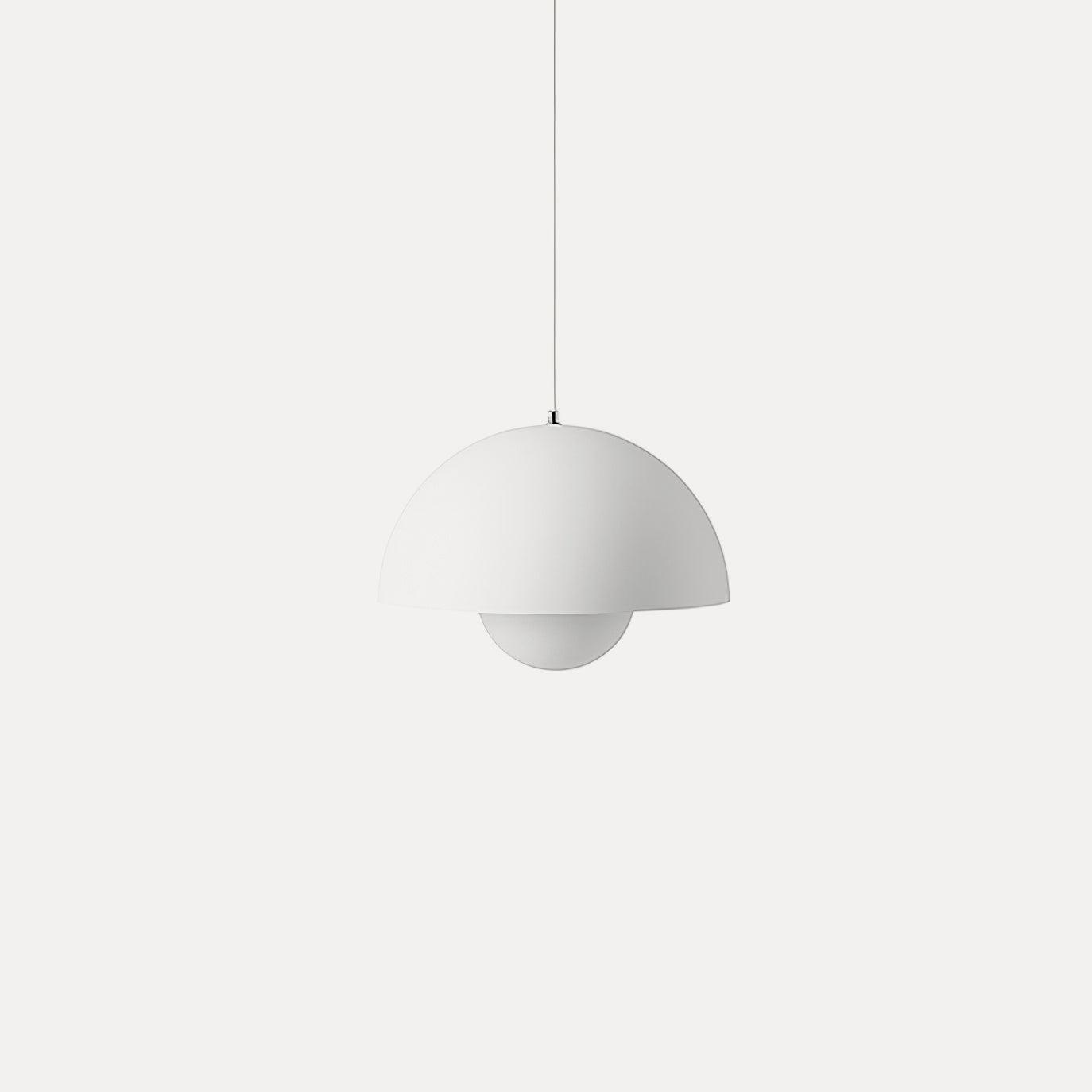 Aluminum Dome Pendant Light with E27 Socket | Dimmable Hanging Lamp