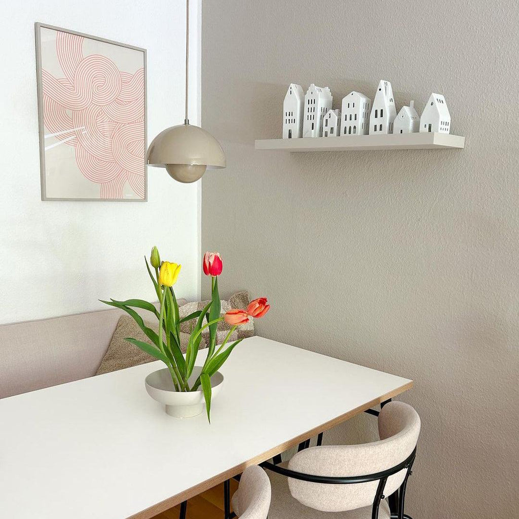 Aluminum Dome Pendant Light with E27 Socket | Dimmable Hanging Lamp