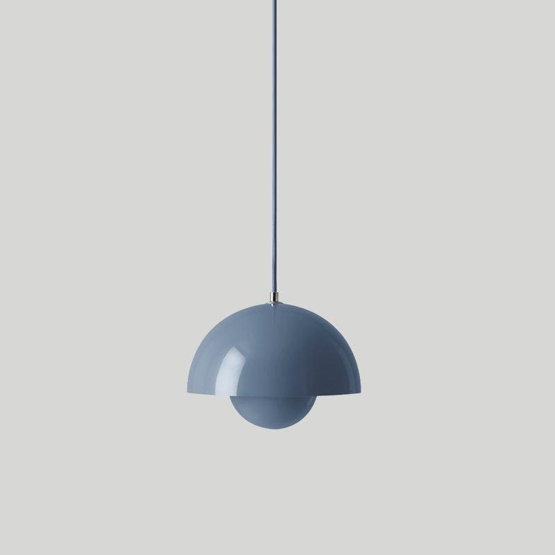 Aluminum Dome Pendant Light with E27 Socket | Dimmable Hanging Lamp