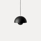 Aluminum Dome Pendant Light with E26 Socket | Dimmable Hanging Lamp