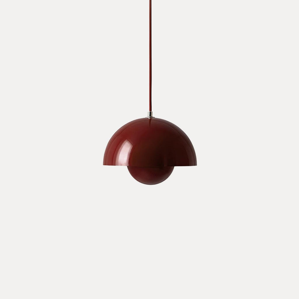 Aluminum Dome Pendant Light with E26 Socket | Dimmable Hanging Lamp