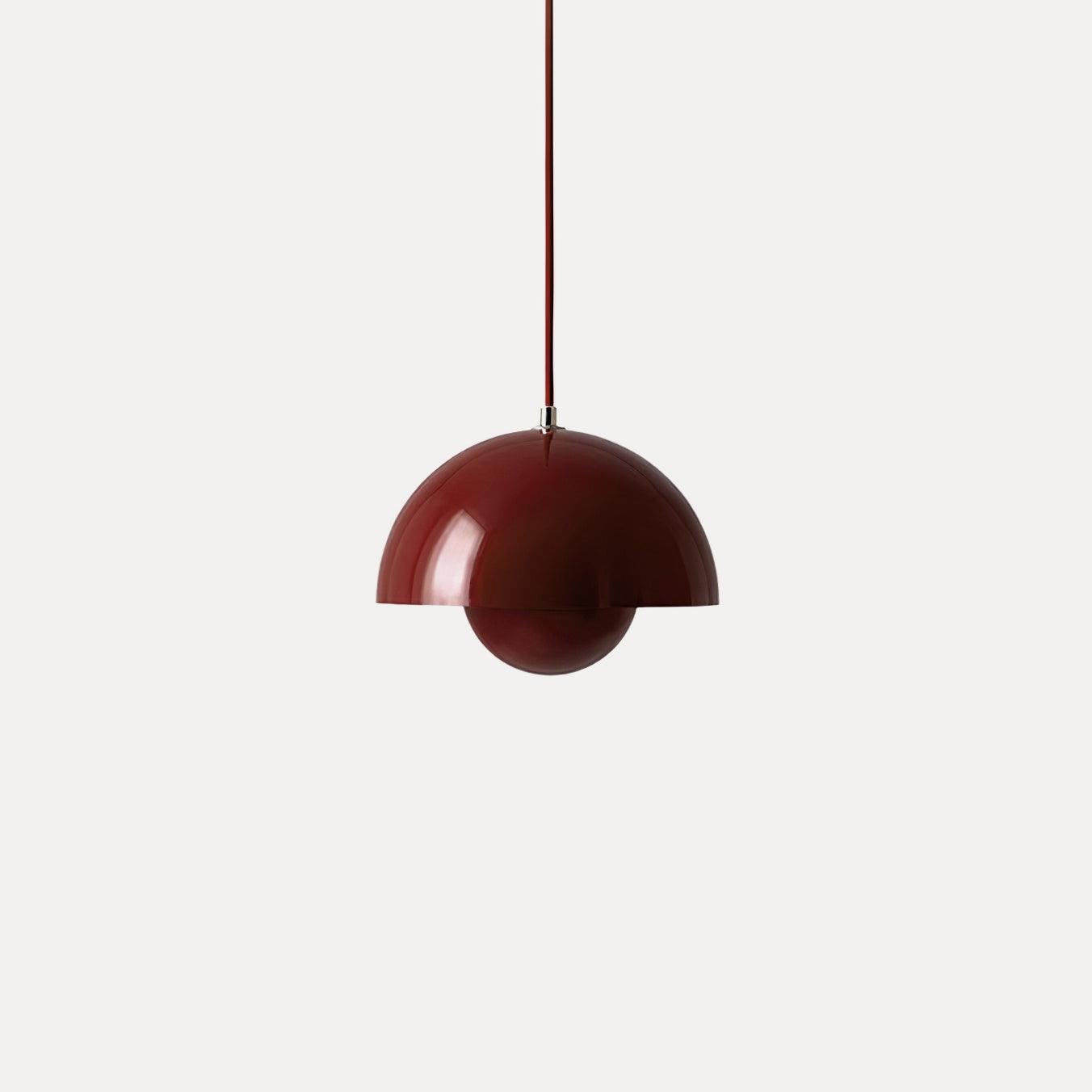 Aluminum Dome Pendant Light with E27 Socket | Dimmable Hanging Lamp