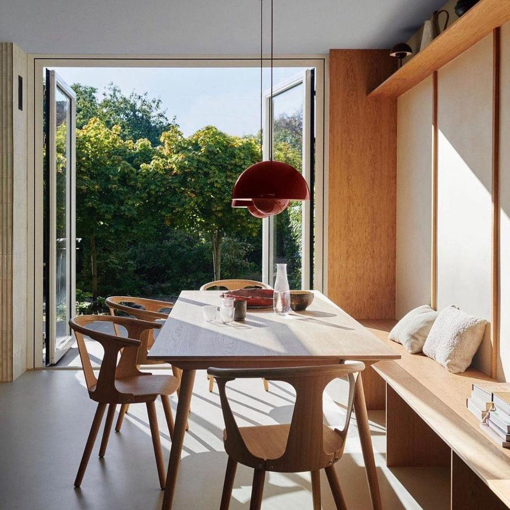 Aluminum Dome Pendant Light with E27 Socket | Dimmable Hanging Lamp