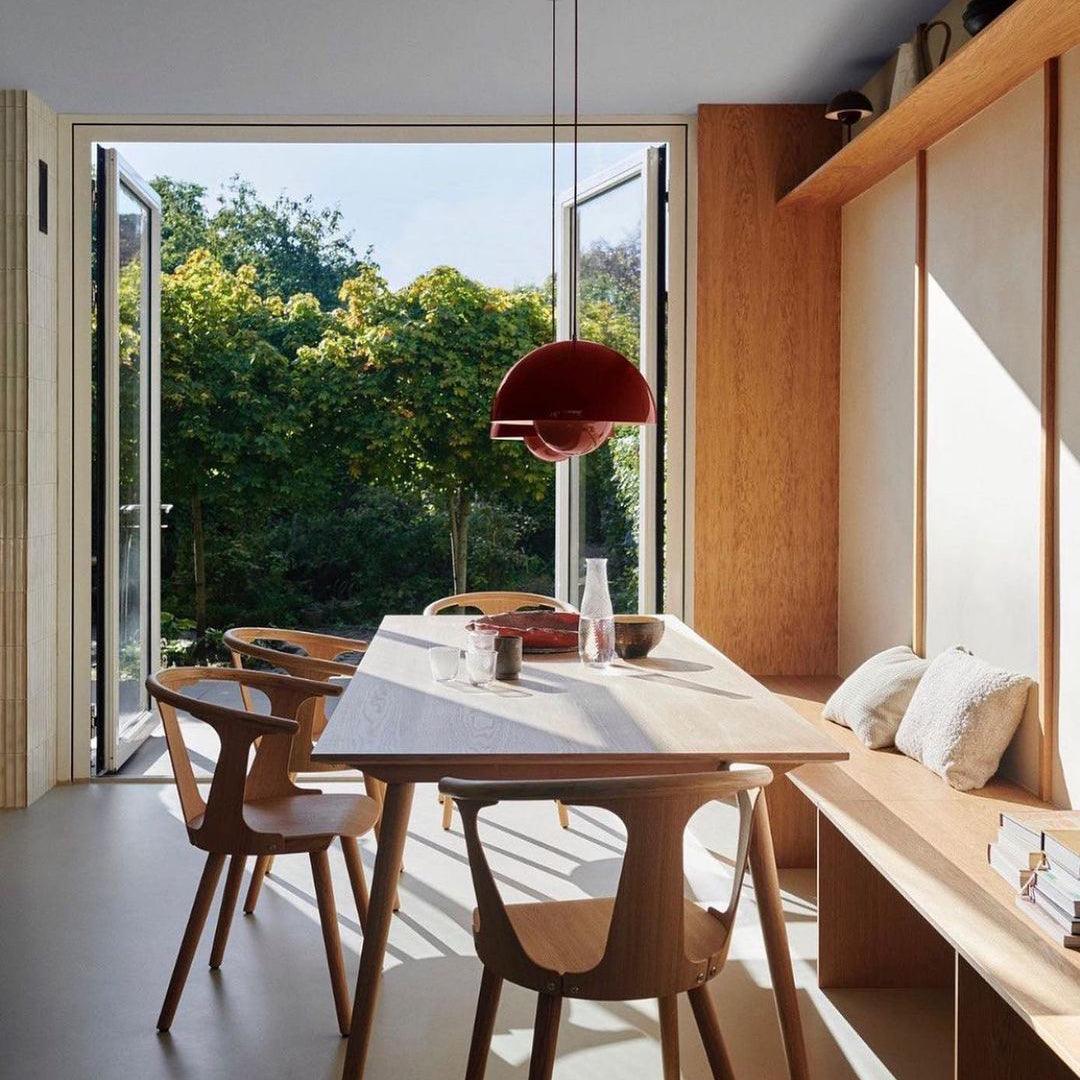 Aluminum Dome Pendant Light with E27 Socket | Dimmable Hanging Lamp