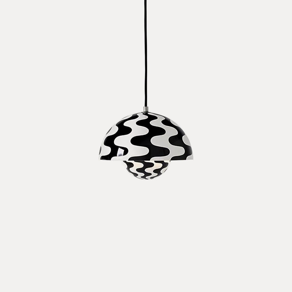 Aluminum Dome Pendant Light with E27 Socket | Dimmable Hanging Lamp
