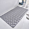 Non-Slip Antibacterial Shower Mat with Drainage Holes and Suction Cups Quick Drying Bath Tub Mat