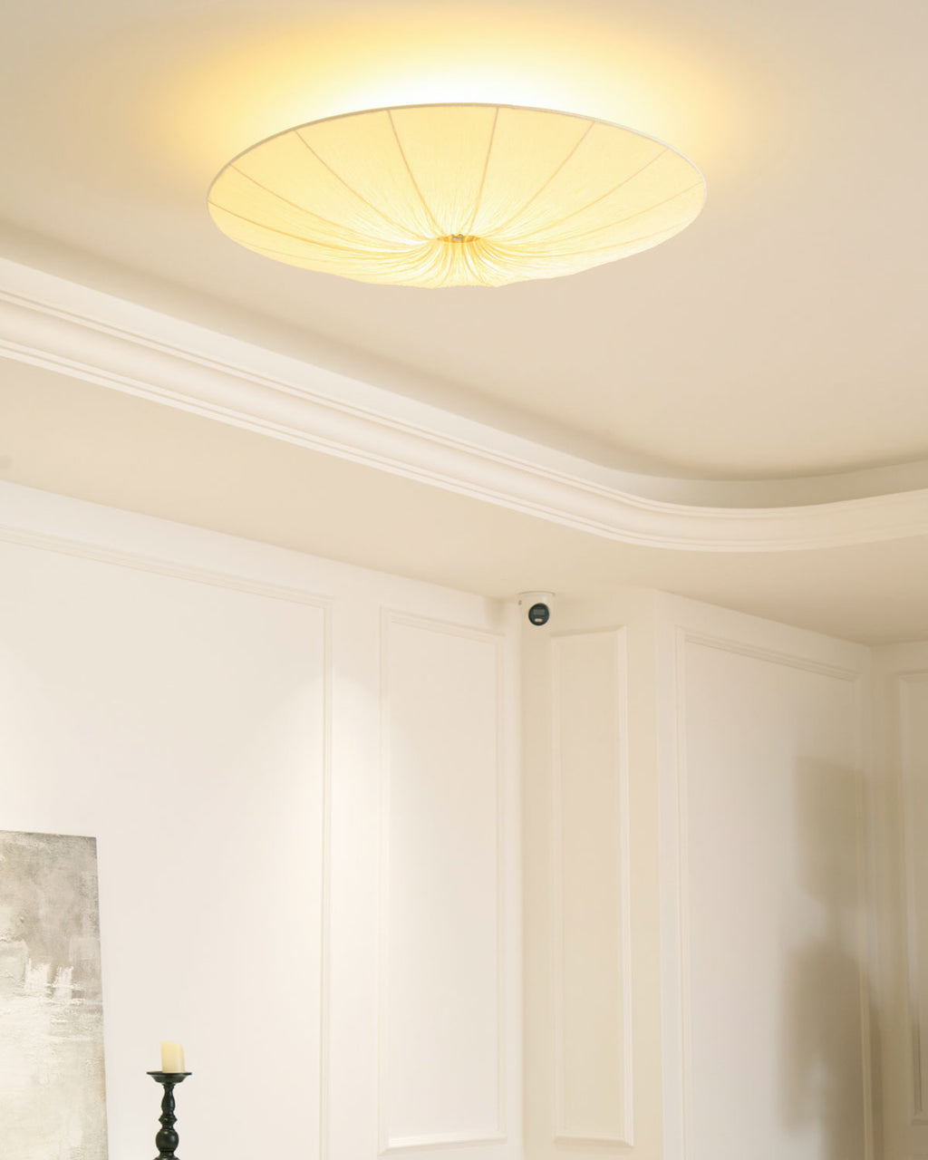 Modern Acrylic Flush Mount Ceiling Light With Warm LED Glow — Harbor Light Co.