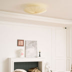 Modern Acrylic Flush Mount Ceiling Light With Warm LED Glow — Harbor Light Co.