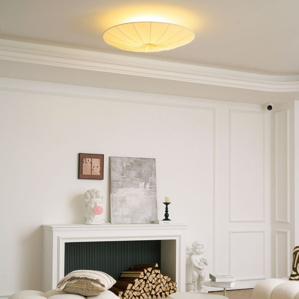 Modern Acrylic Flush Mount Ceiling Light With Warm LED Glow — Harbor Light Co.